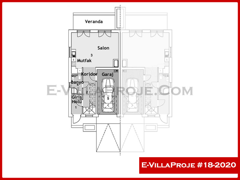 Ev Villa Proje #18 - 2020 Galeri Görseli 2