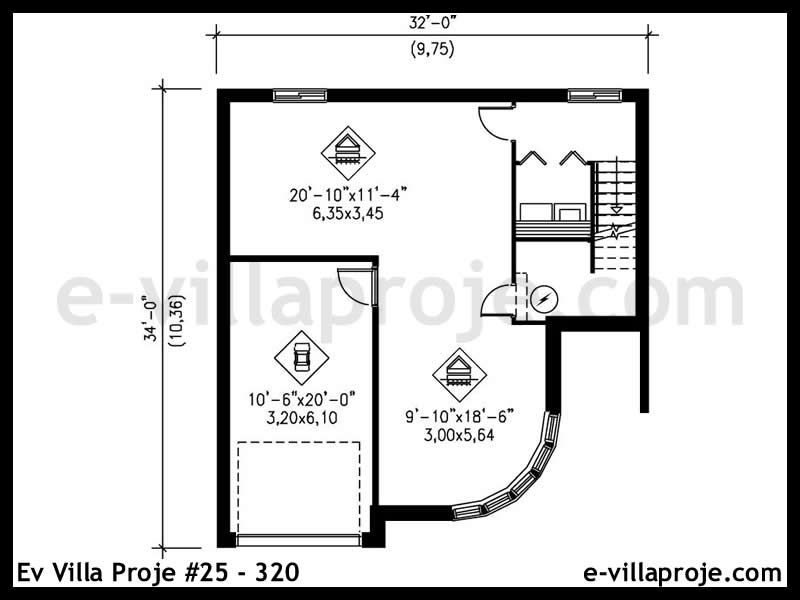 Ev Villa Proje #25 - 320 Galeri Görseli 3