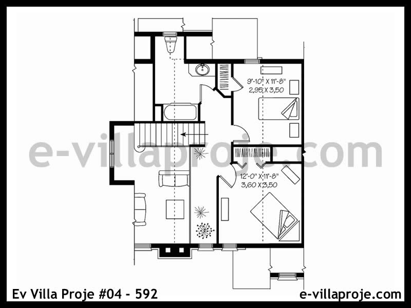 Ev Villa Proje #04 - 592 Galeri Görseli 3