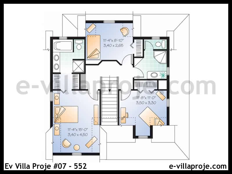 Ev Villa Proje #07 - 552 Galeri Görseli 3