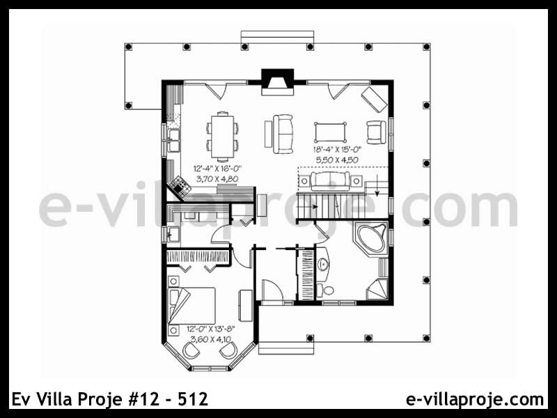 Ev Villa Proje #12 - 512 Galeri Görseli 2