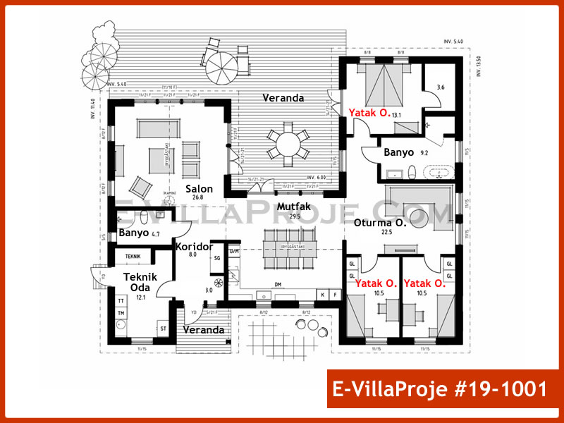 Ev Villa Proje #19 - 1001 Galeri Görseli 2