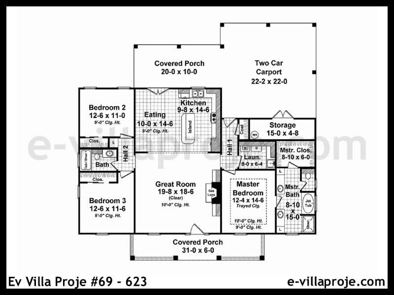 Ev Villa Proje #69 - 623 Galeri Görseli 2