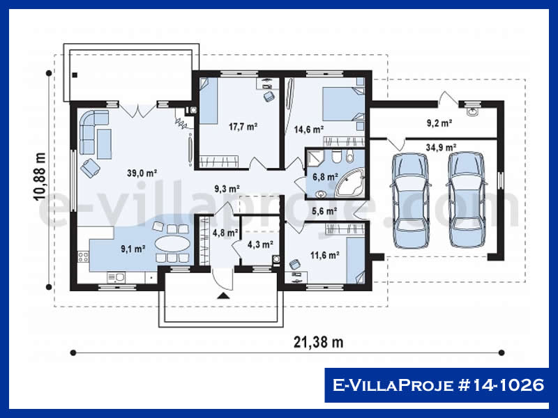 Ev Villa Proje #14 - 1026 Galeri Görseli 2