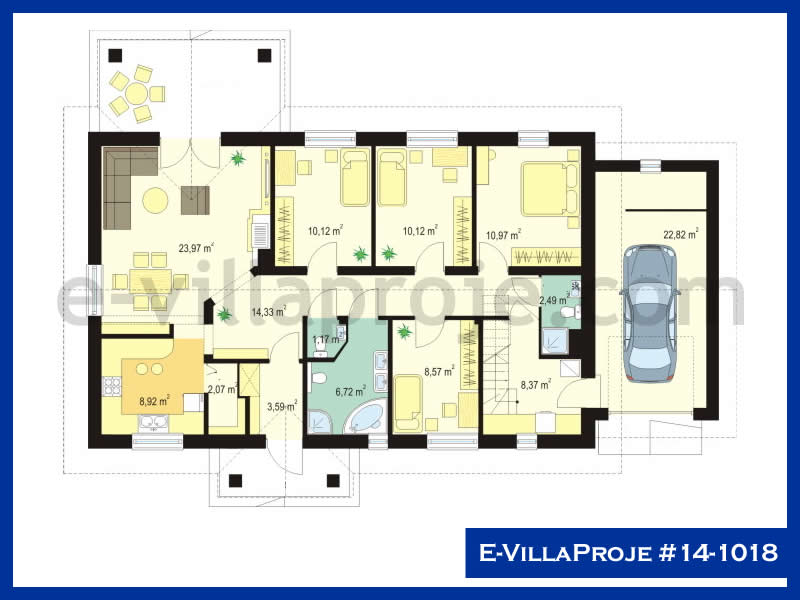 Ev Villa Proje #14 - 1018 Galeri Görseli 2