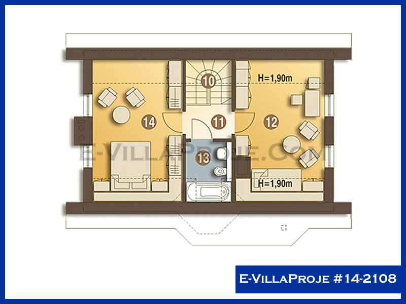 Ev Villa Proje #14 - 2108 Galeri Görseli 3