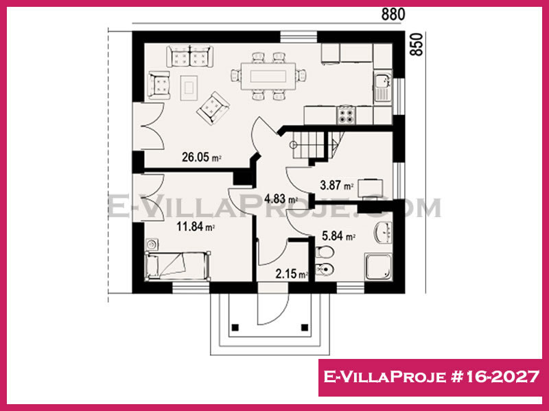 Ev Villa Proje #16 - 2027 Galeri Görseli 2