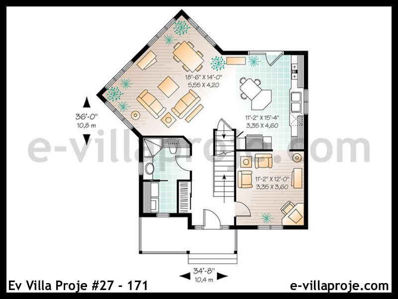 Ev Villa Proje #27 - 171 Galeri Görseli 2
