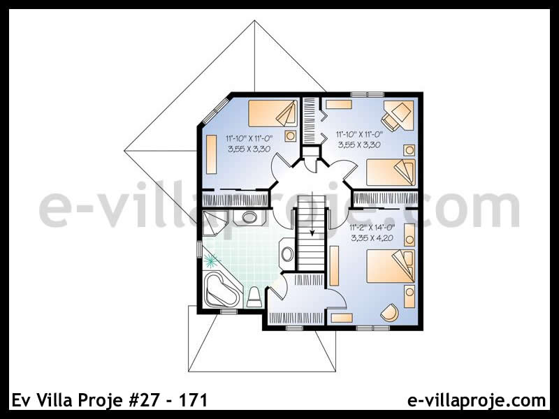 Ev Villa Proje #27 - 171 Galeri Görseli 3