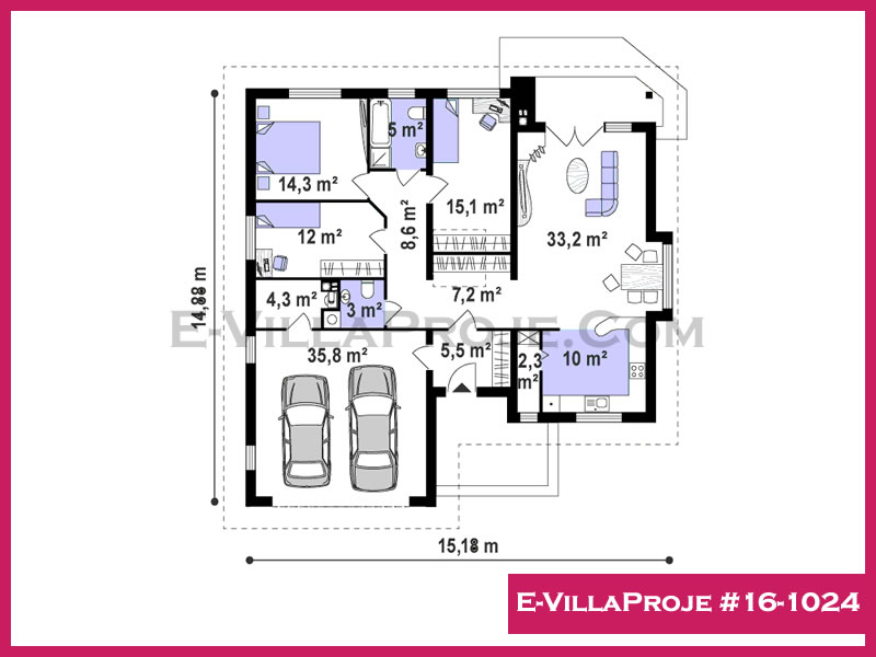 Ev Villa Proje #16 - 1024 Galeri Görseli 2
