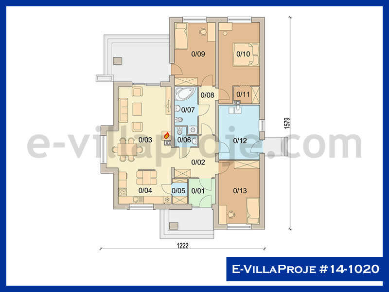 Ev Villa Proje #14 - 1020 Galeri Görseli 2