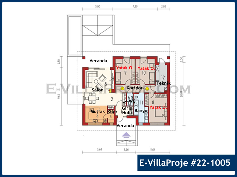 Ev Villa Proje #22 - 1005 Galeri Görseli 2
