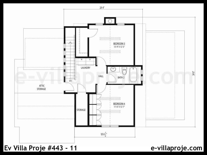 Ev Villa Proje #443 - 11 Galeri Görseli 3