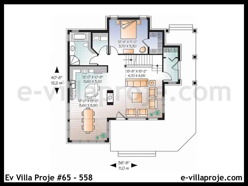 Ev Villa Proje #65 - 558 Galeri Görseli 2