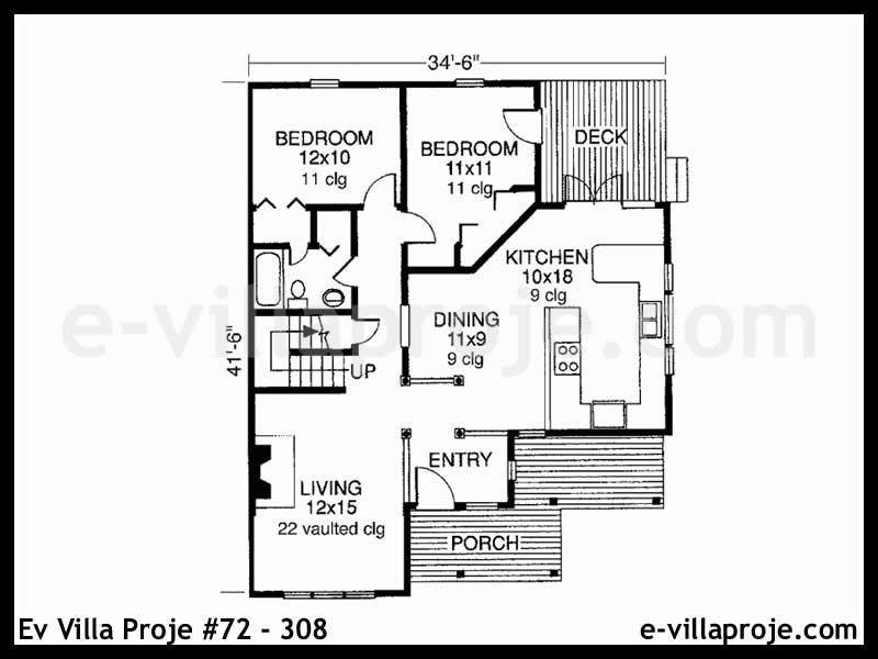 Ev Villa Proje #72 - 308 Galeri Görseli 2