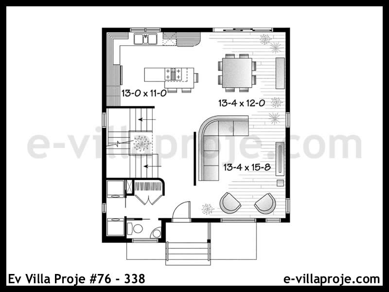 Ev Villa Proje #76 - 338 Galeri Görseli 2