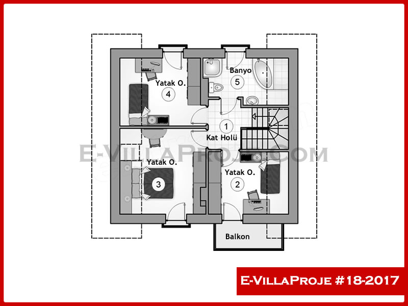 Ev Villa Proje #18 - 2017 Galeri Görseli 3
