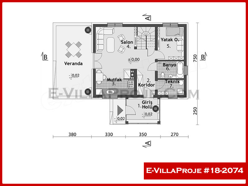 Ev Villa Proje #18 - 2074 Galeri Görseli 2