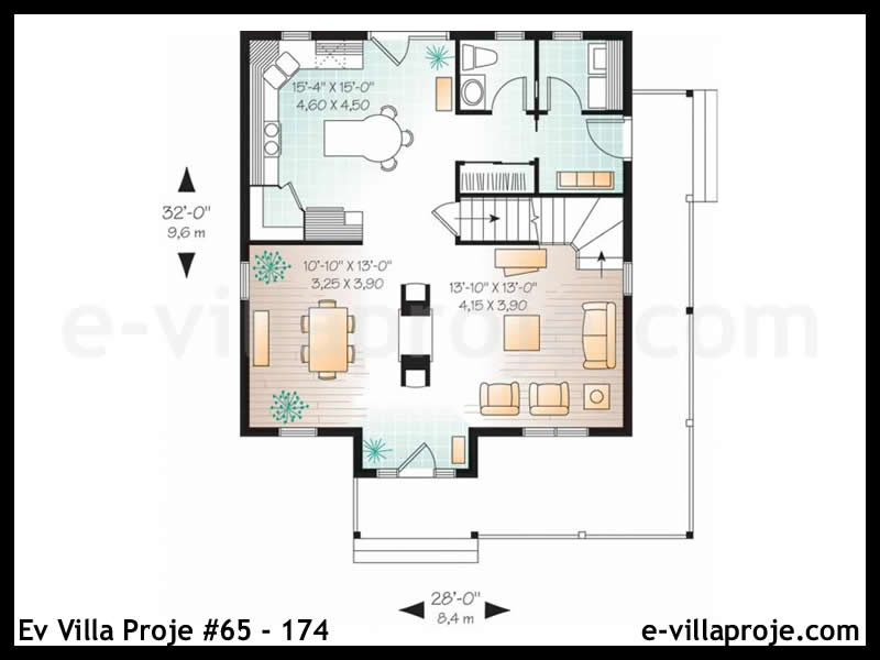Ev Villa Proje #65 - 174 Galeri Görseli 2