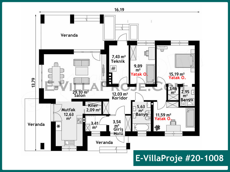 Ev Villa Proje #20 - 1008 Galeri Görseli 2