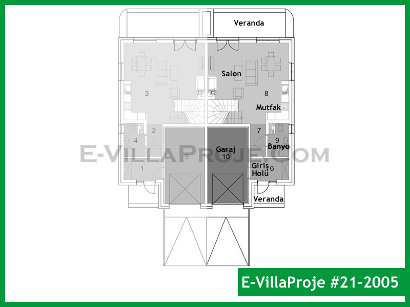 Ev Villa Proje #21 - 2005 Galeri Görseli 2