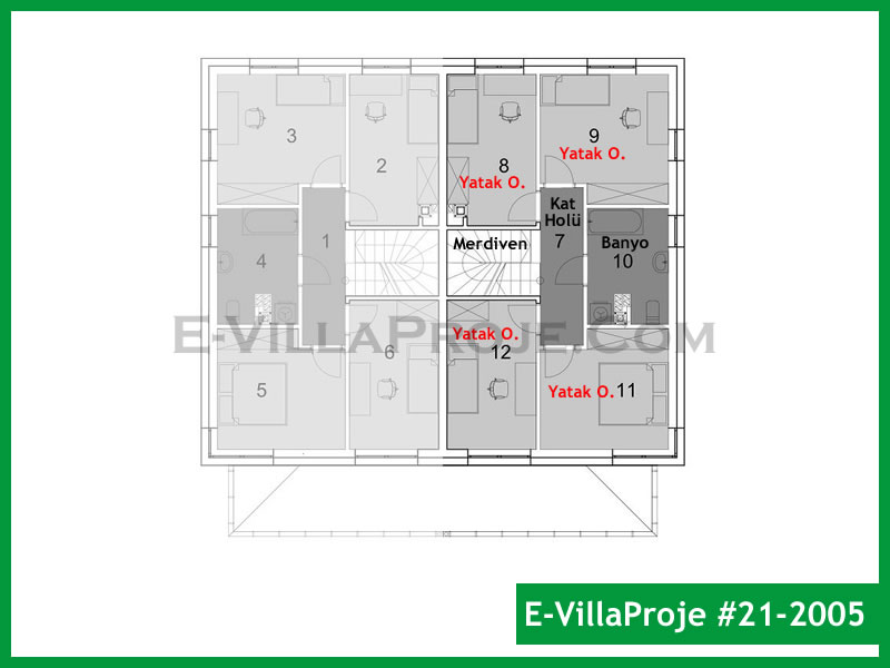 Ev Villa Proje #21 - 2005 Galeri Görseli 3