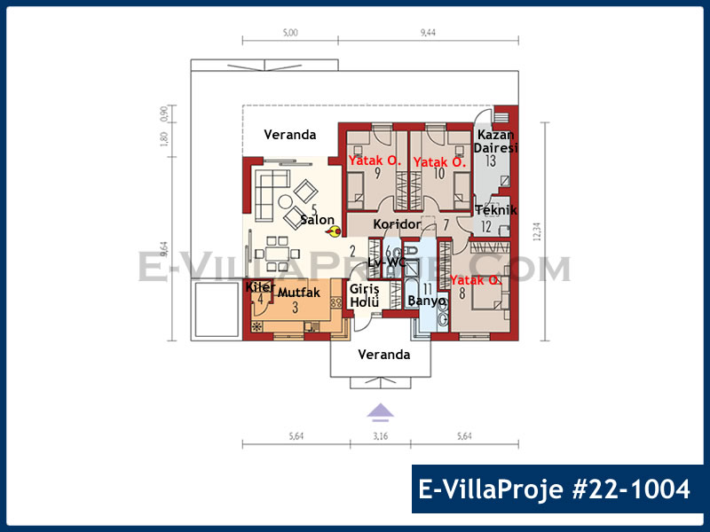 Ev Villa Proje #22 - 1004 Galeri Görseli 2