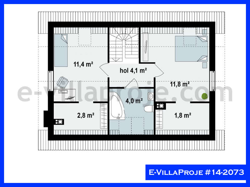 Ev Villa Proje #14 - 2073 Galeri Görseli 3
