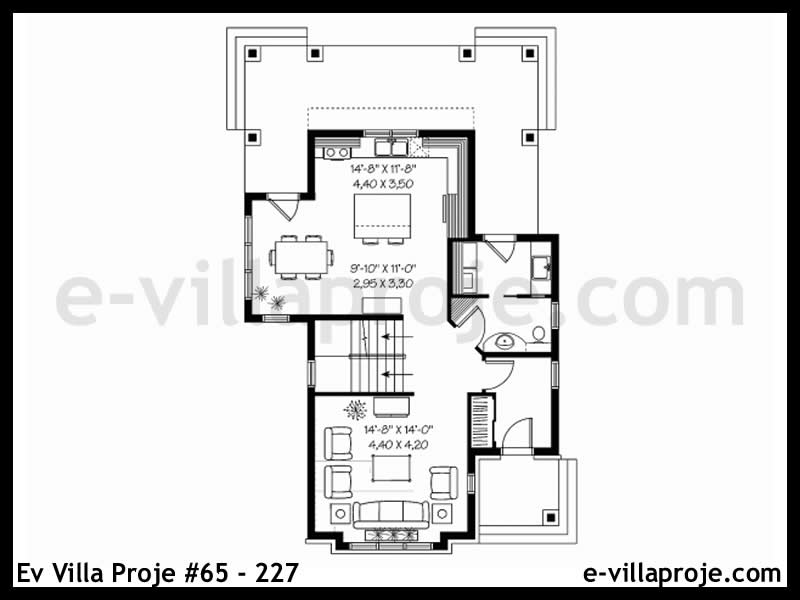 Ev Villa Proje #65 - 227 Galeri Görseli 2