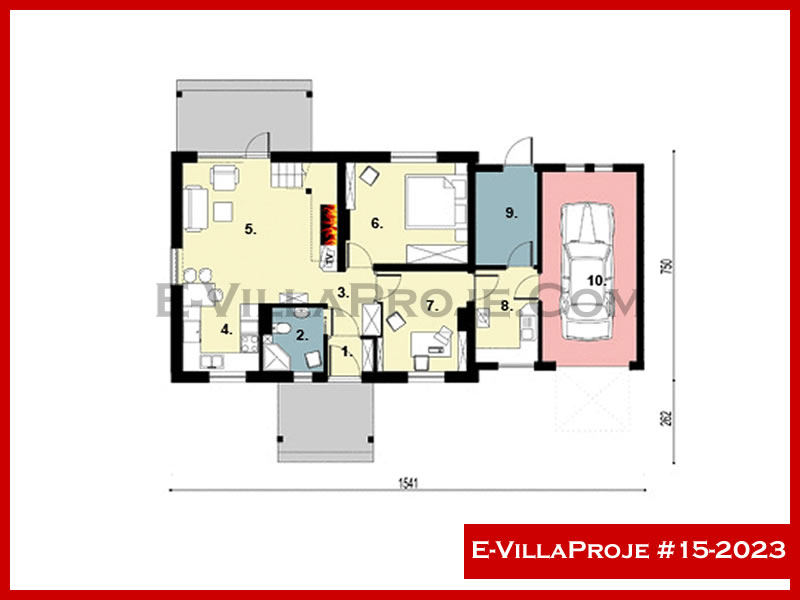 Ev Villa Proje #15 - 2023 Galeri Görseli 2