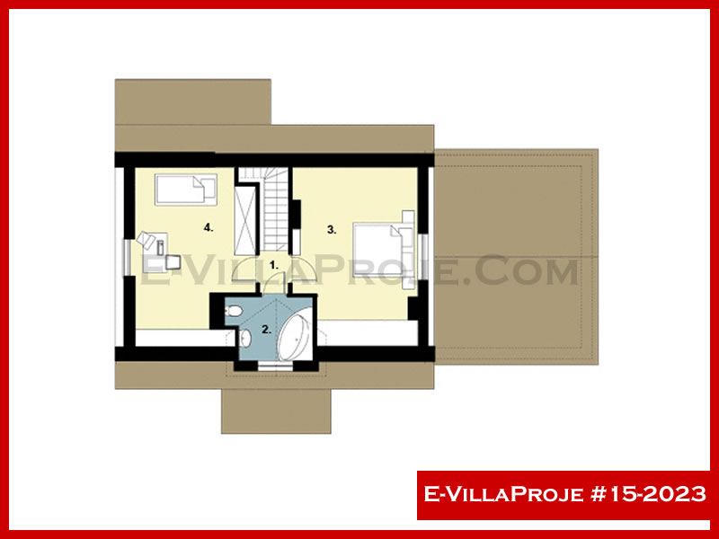 Ev Villa Proje #15 - 2023 Galeri Görseli 3