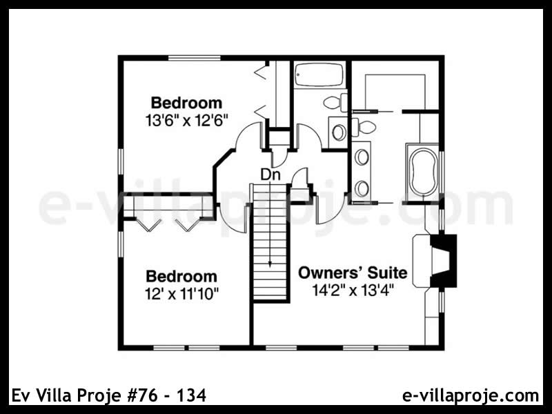 Ev Villa Proje #76 - 134 Galeri Görseli 3