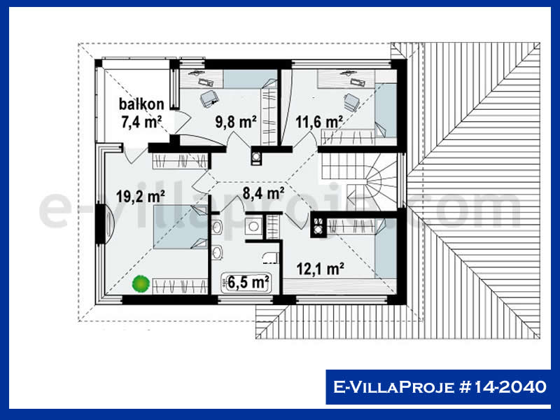 Ev Villa Proje #14 - 2040 Galeri Görseli 3