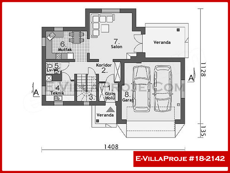 Ev Villa Proje #18 - 2142 Galeri Görseli 2