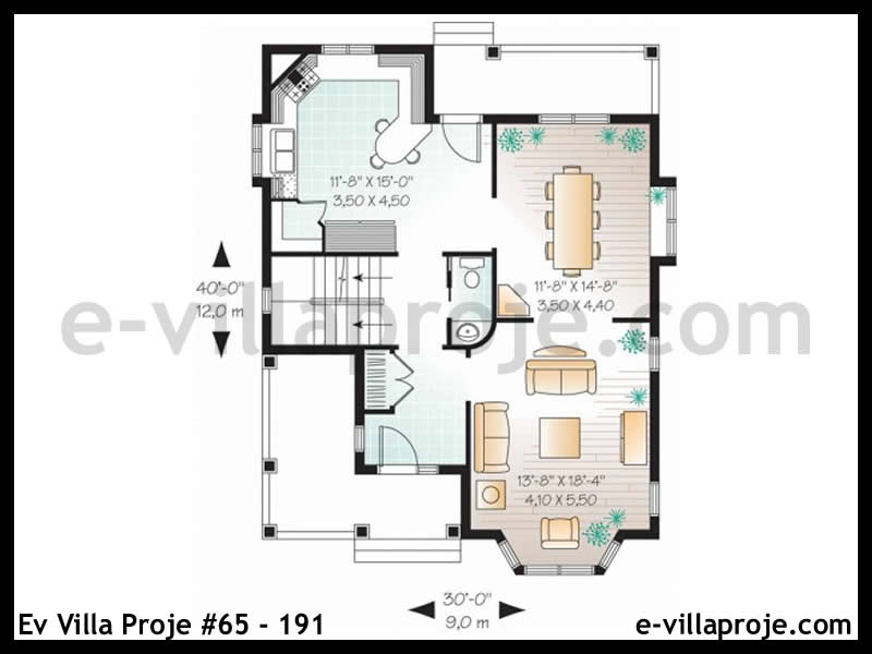 Ev Villa Proje #65 - 191 Galeri Görseli 2