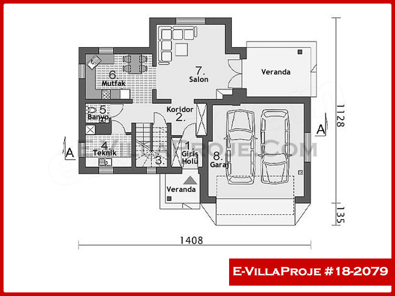 Ev Villa Proje #18 - 2079 Galeri Görseli 2