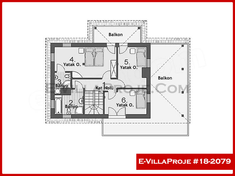Ev Villa Proje #18 - 2079 Galeri Görseli 3