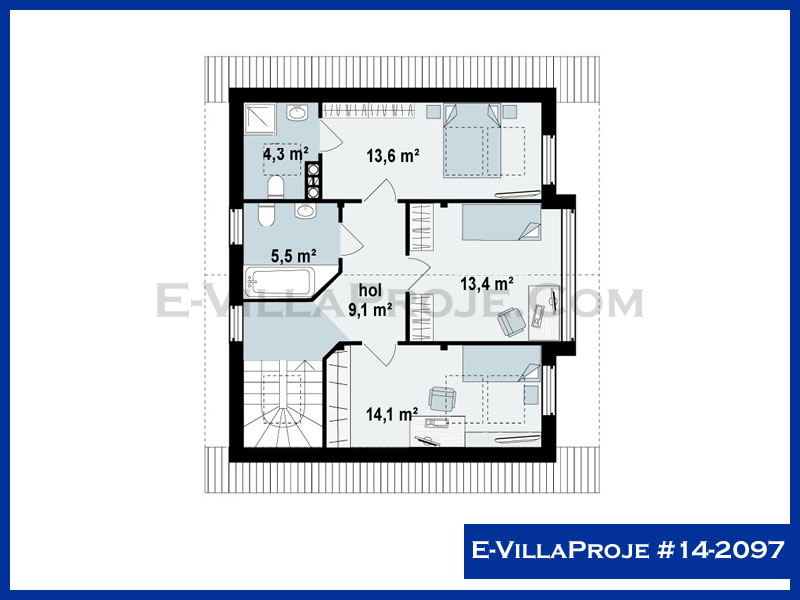Ev Villa Proje #14 - 2097 Galeri Görseli 3