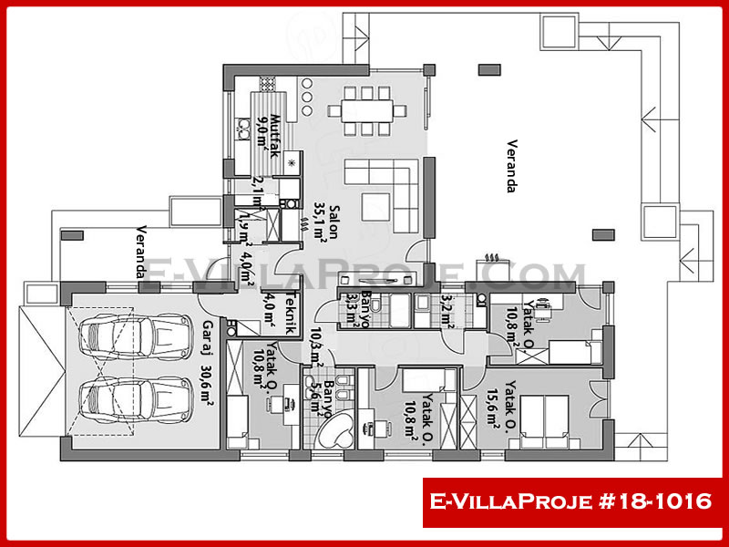 Ev Villa Proje #18 - 1016 Galeri Görseli 2