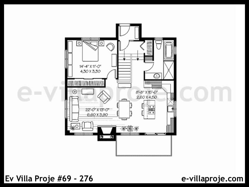 Ev Villa Proje #69 - 276 Galeri Görseli 3