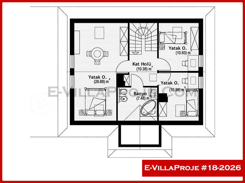 Ev Villa Proje #18 - 2026 Galeri Görseli 3