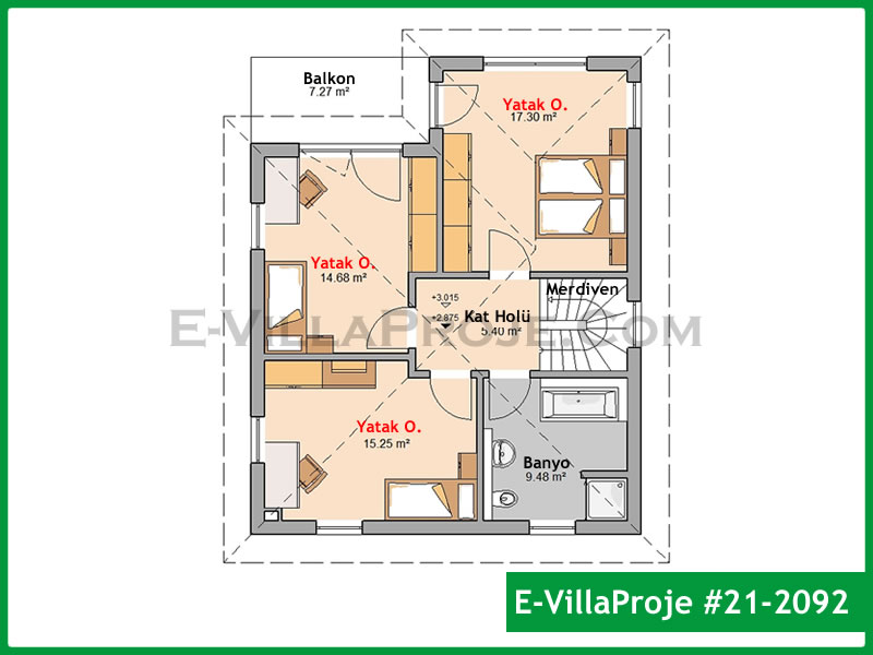 Ev Villa Proje #21 - 2092 Galeri Görseli 3