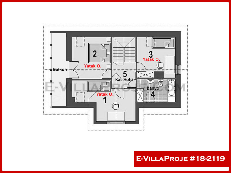Ev Villa Proje #18 - 2119 Galeri Görseli 3