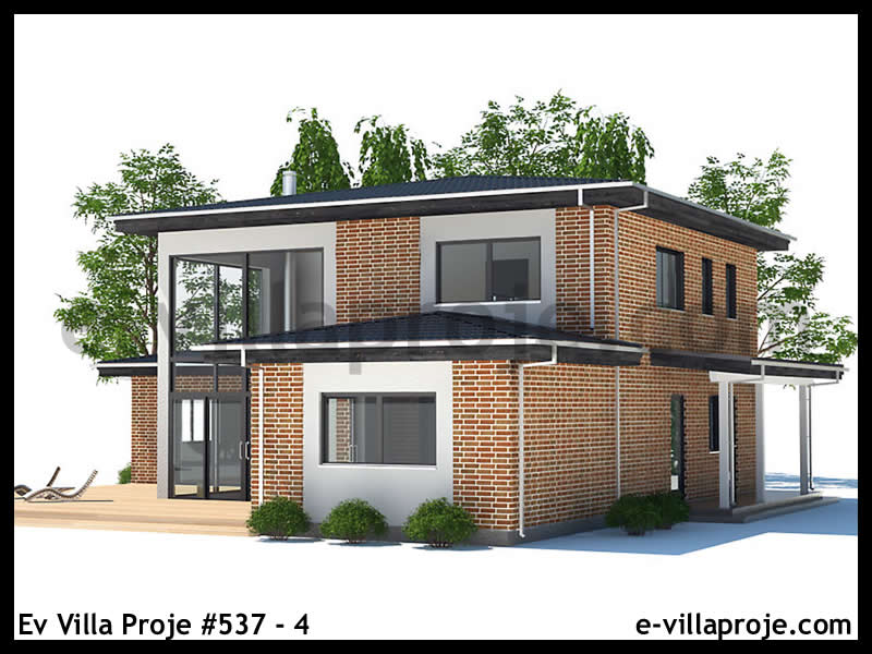 Ev Villa Proje #537 - 4 Galeri Görseli 4