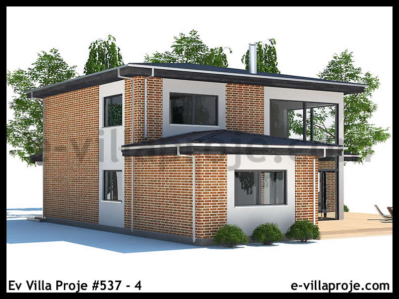Ev Villa Proje #537 - 4 Galeri Görseli 5