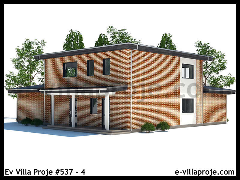 Ev Villa Proje #537 - 4 Galeri Görseli 6