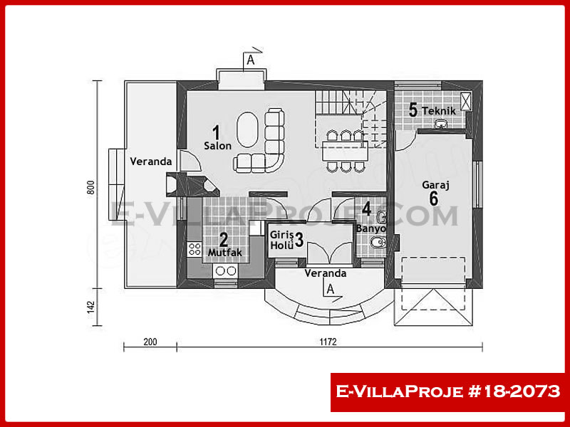 Ev Villa Proje #18 - 2073 Galeri Görseli 2