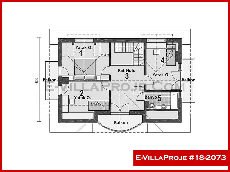 Ev Villa Proje #18 - 2073 Galeri Görseli 3