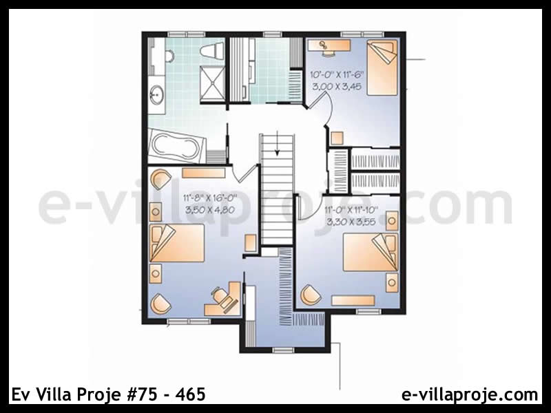 Ev Villa Proje #75 - 465 Galeri Görseli 3