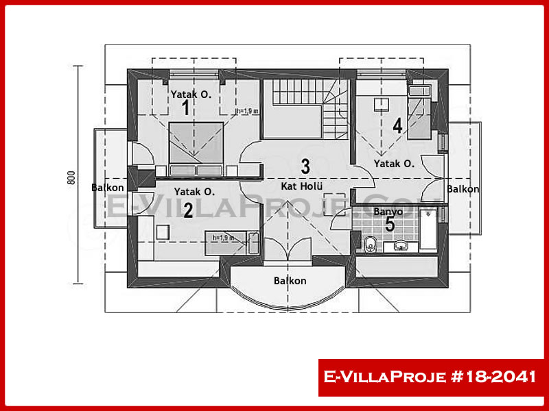 Ev Villa Proje #18 - 2041 Galeri Görseli 3
